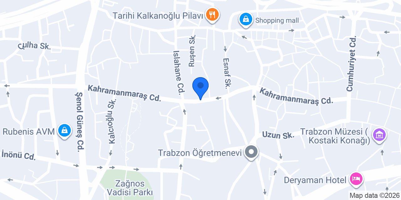 Trabzon Anahtarcı konumu