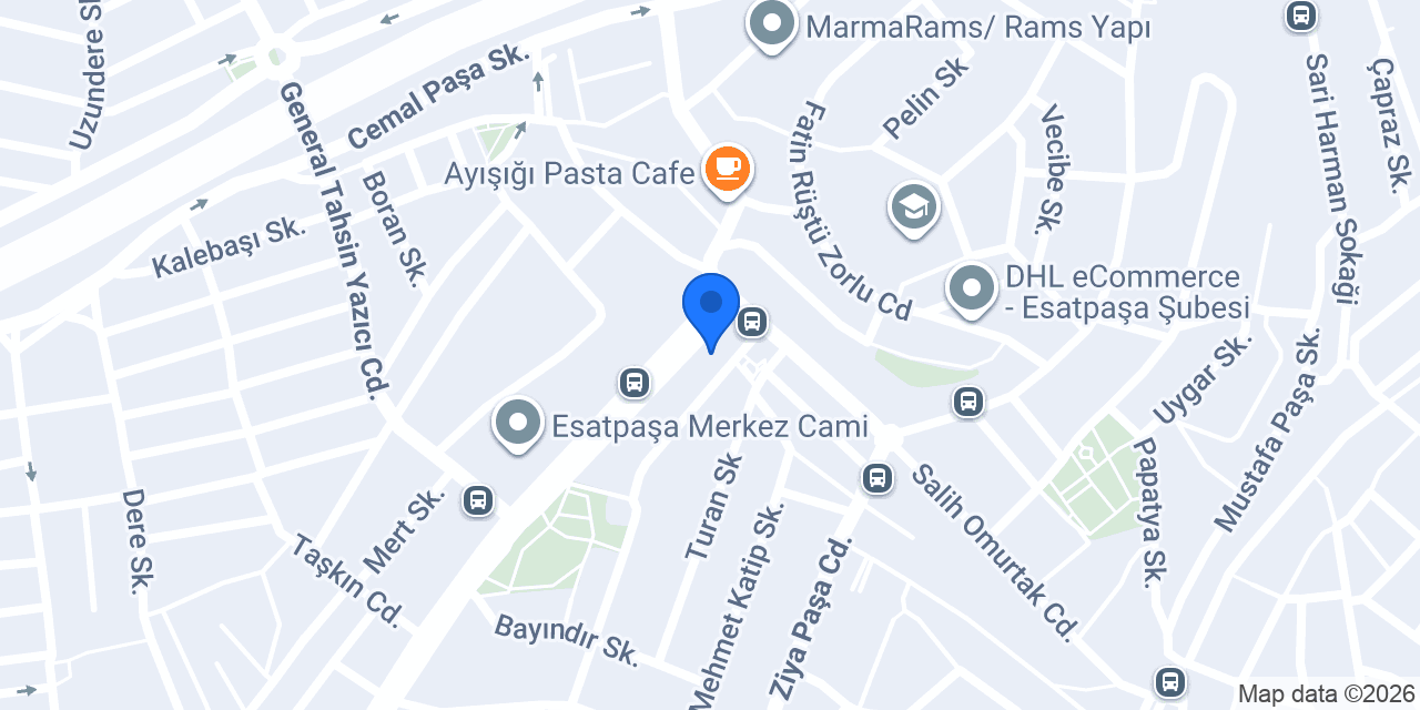 Esatpaşa We Love Coffe konumu