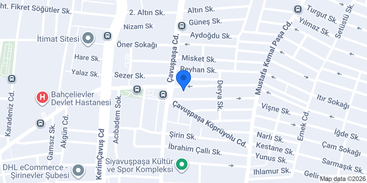 Tek Dikiş - Terzi Hüseyin konumu