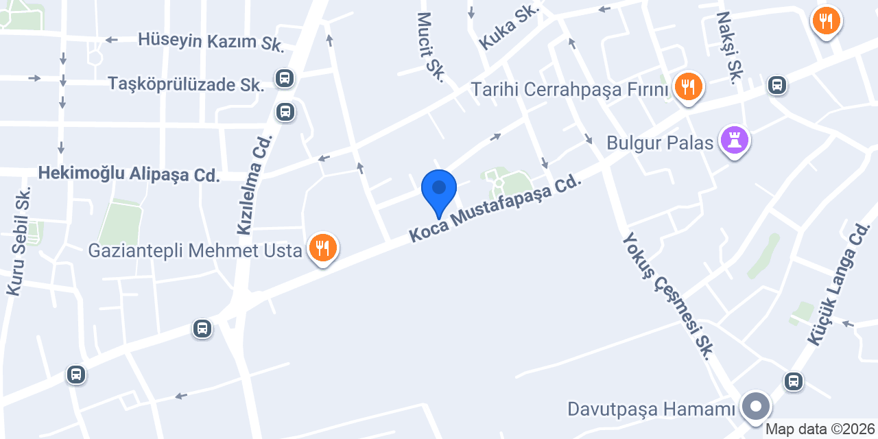 Atak Medikal Üniforma konumu