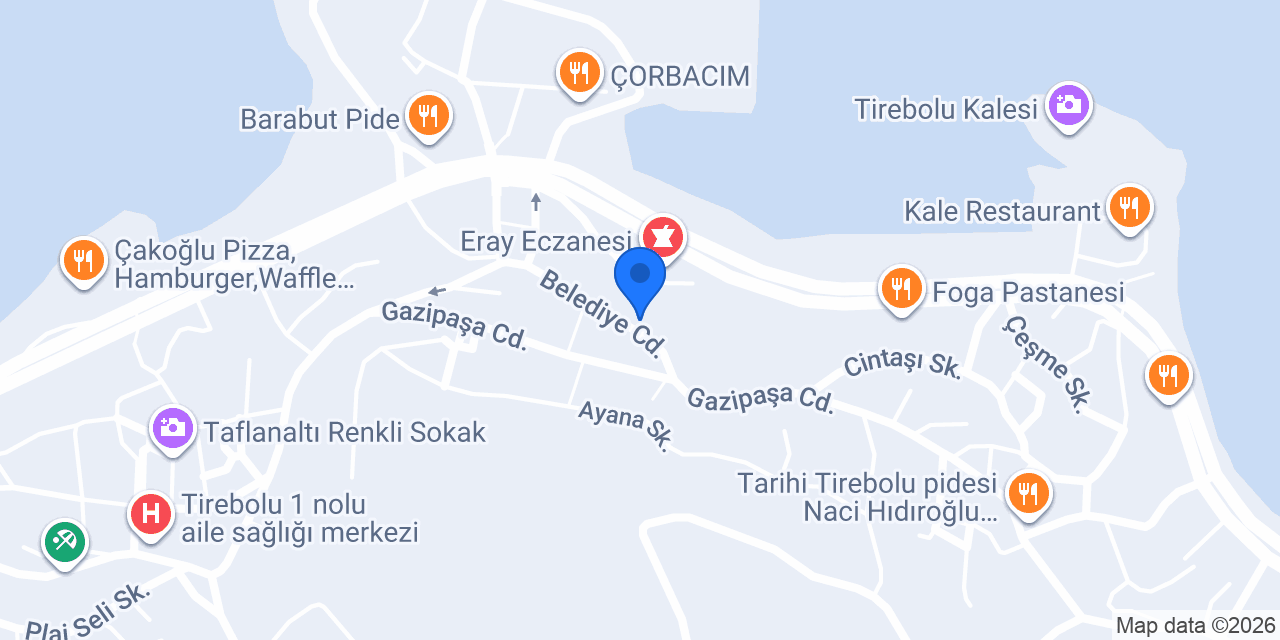 Üstün Mobilya konumu