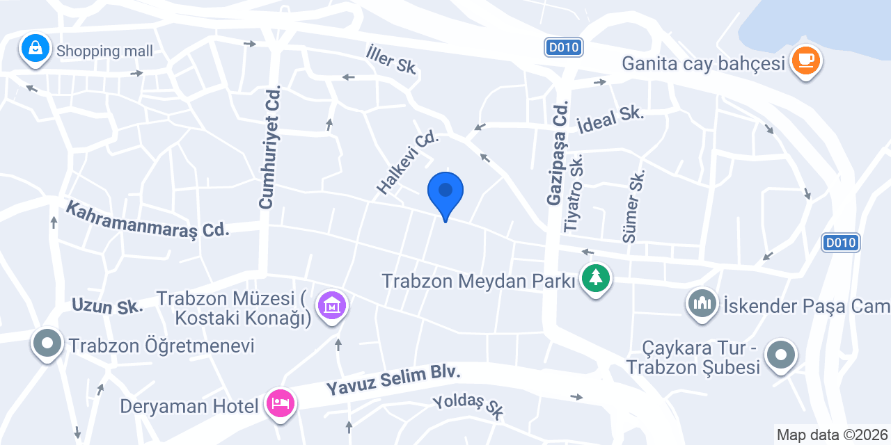 BalkonCafe Trabzon konumu
