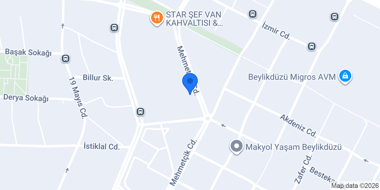 KBC Tekstil & Terzi konumu