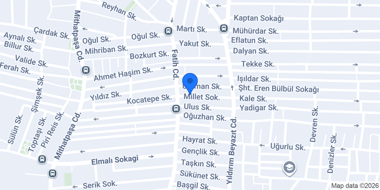 Şal Terzi konumu