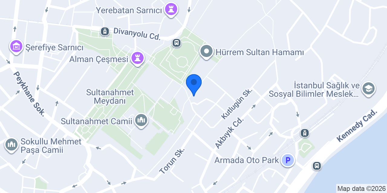 Turizm Polisi Dalbastı Sokak konumu