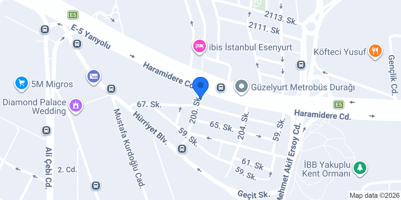 TOPUZLAR OTEL konumu