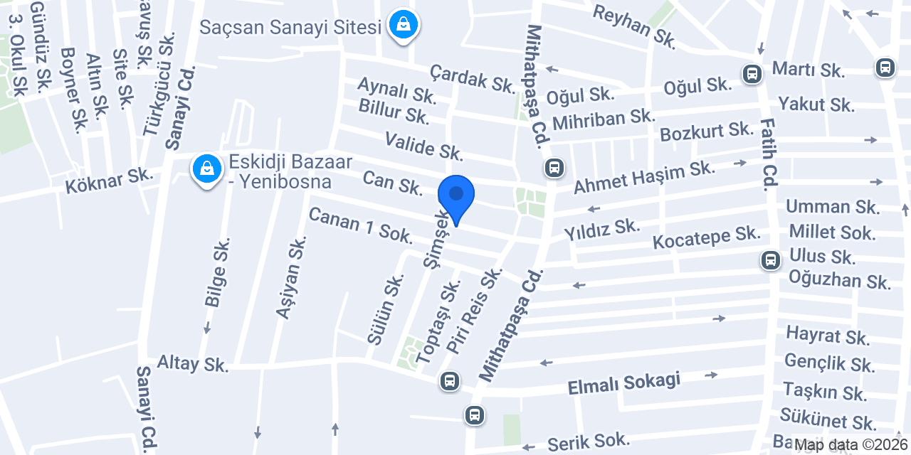 Samur Turizm konumu