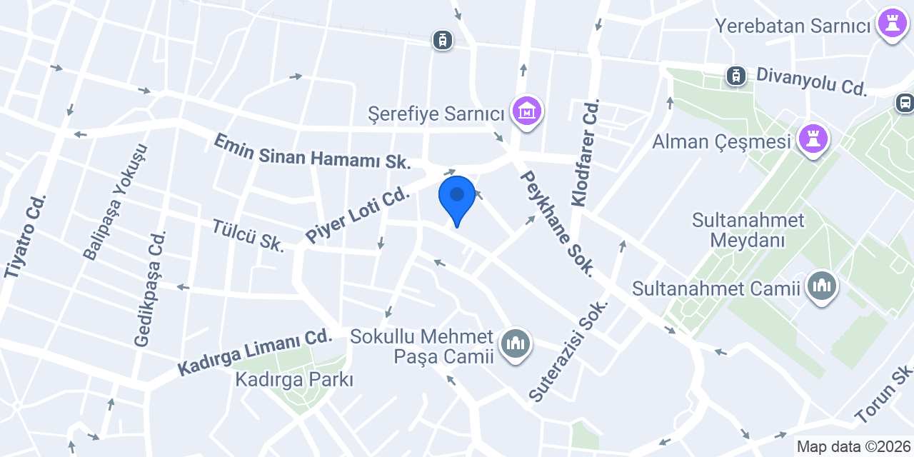 İstanbul Comfort Hotel konumu