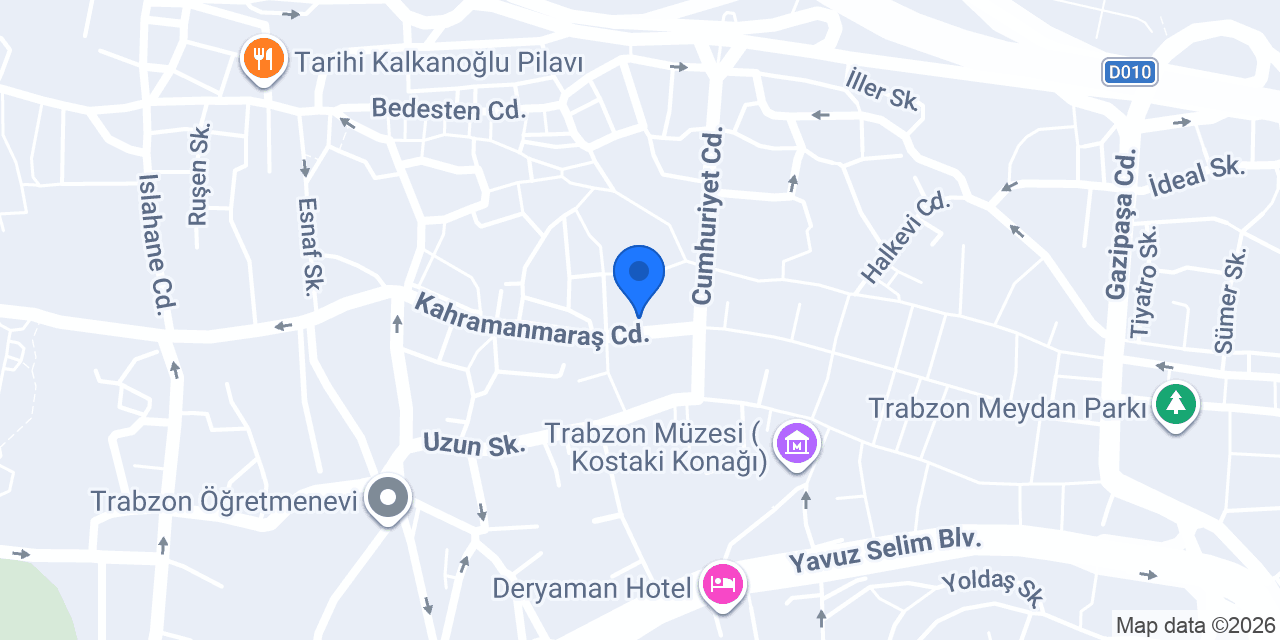 Yoncam Pastanesi konumu