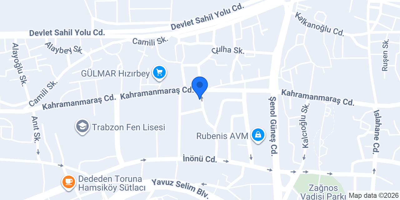 Özel Belde Sürücü Kursu konumu