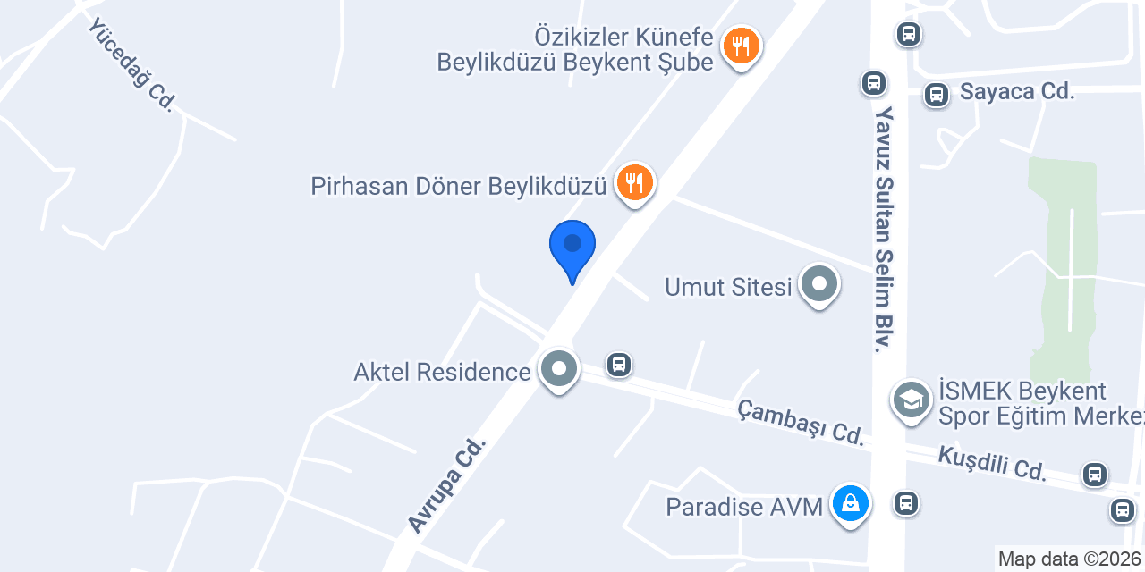 SUSHİ X konumu