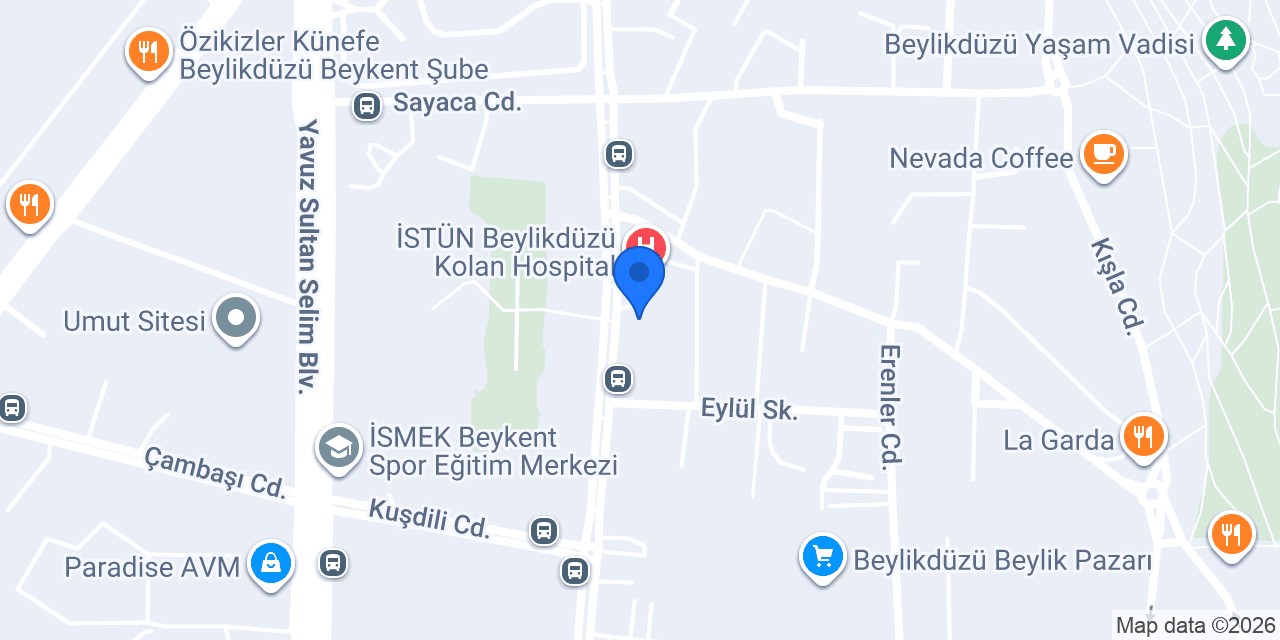 Evin Eczanesi konumu