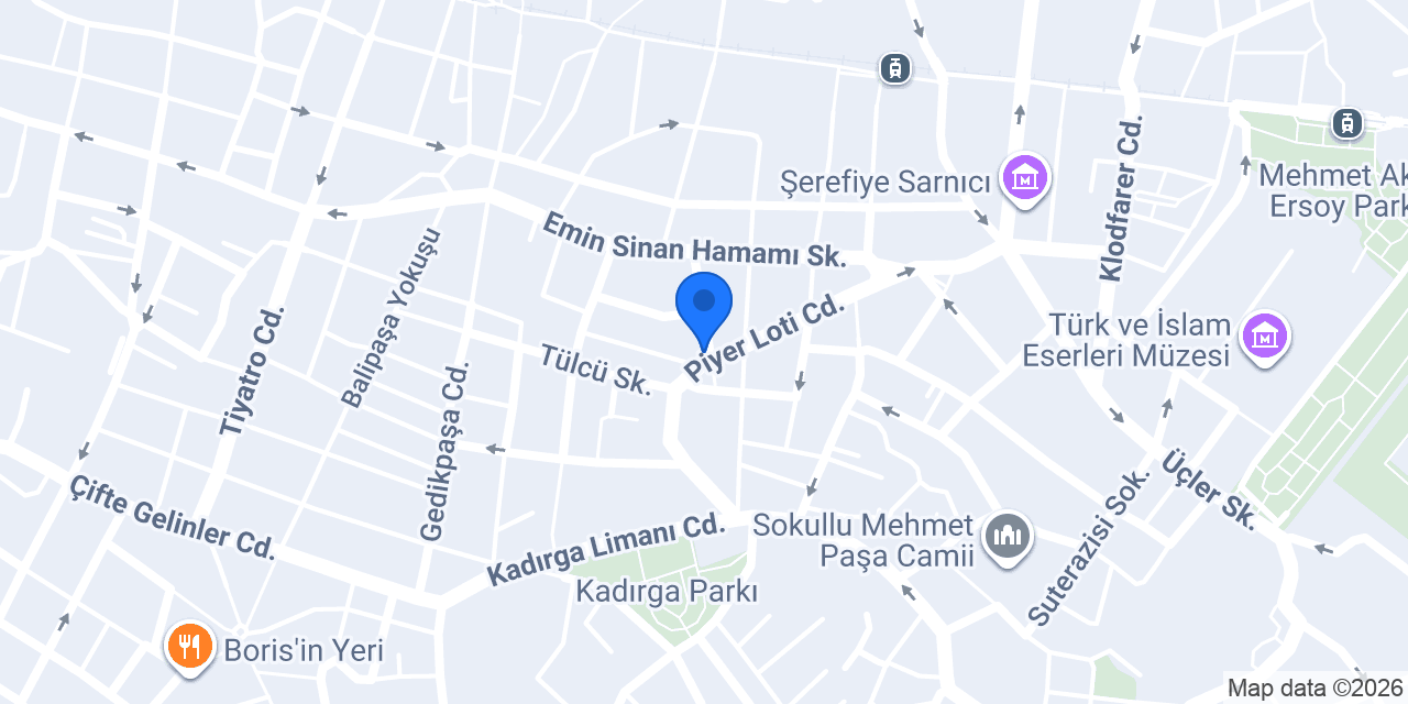 Zeferan Sultanahmet konumu