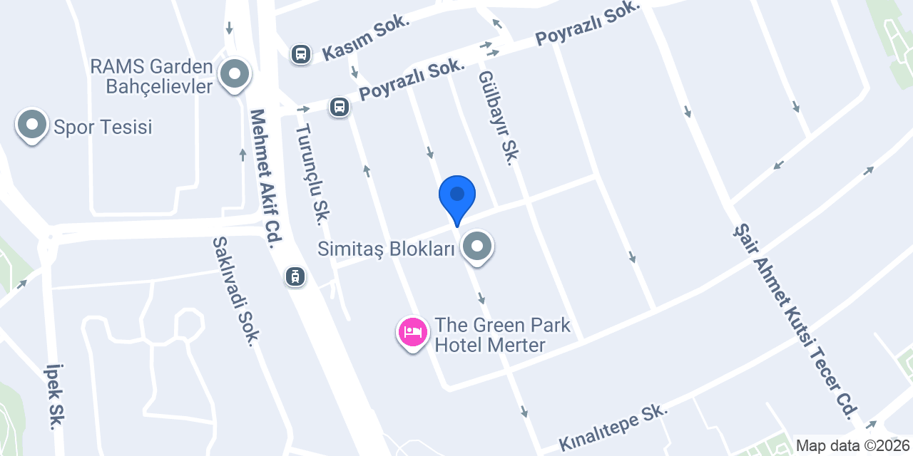 Koç Elektrik Güngören konumu