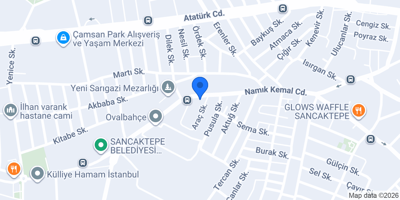 Yagcıoglu fırın pasta cafe konumu