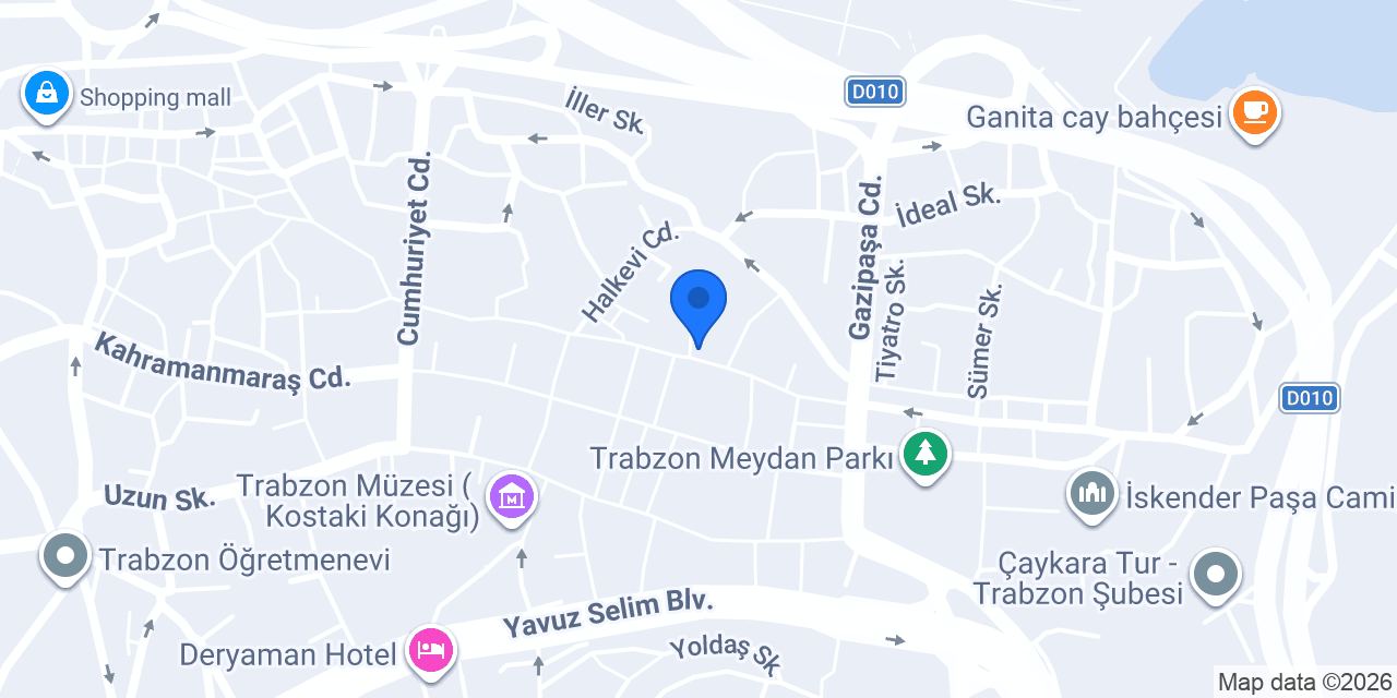 Demet Diş Merkezi konumu