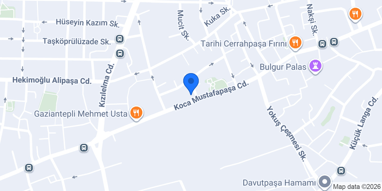 Cerrahpaşa Çınar Eczanesi konumu