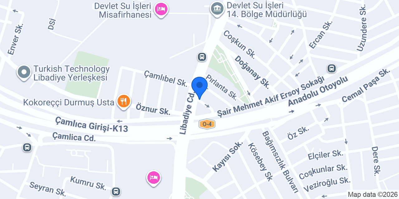 Pem Coiffeur konumu