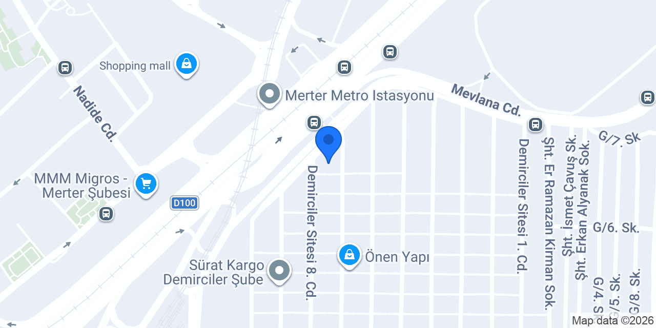Mavera Yapı İnşaat konumu