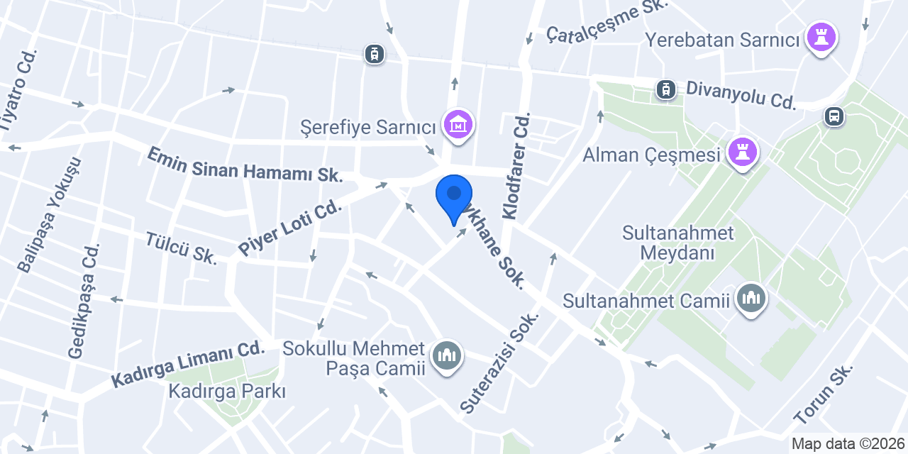 Sultanahmet Nu Hotel konumu