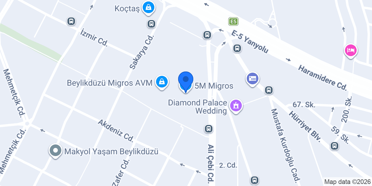 5M Migros konumu