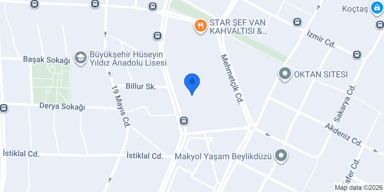 Beylikdüzü Robotik Kodlama Makerobotik Atölyesi konumu