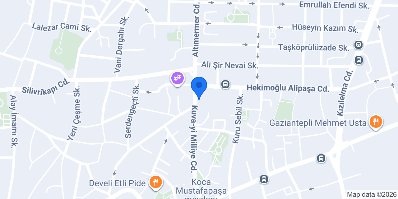 Diş hekimi Ersoy TEKİN konumu