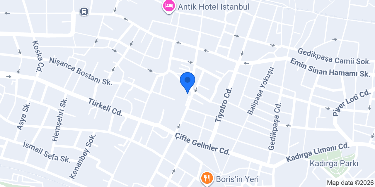 Emin Otopark konumu