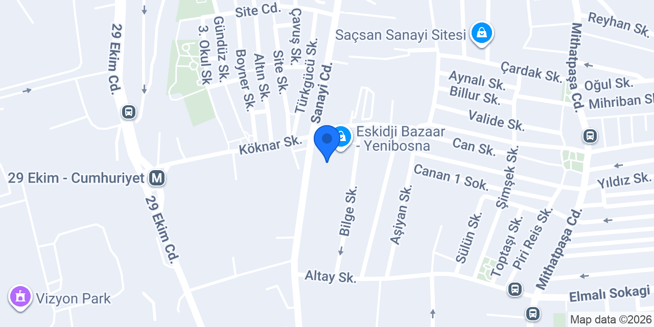 Elilife Mobilya 2 konumu