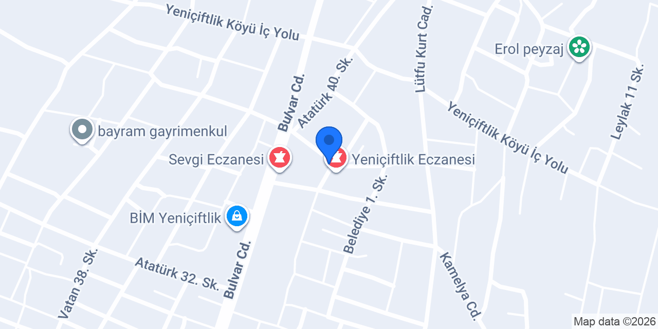 Senem Eczanesi konumu