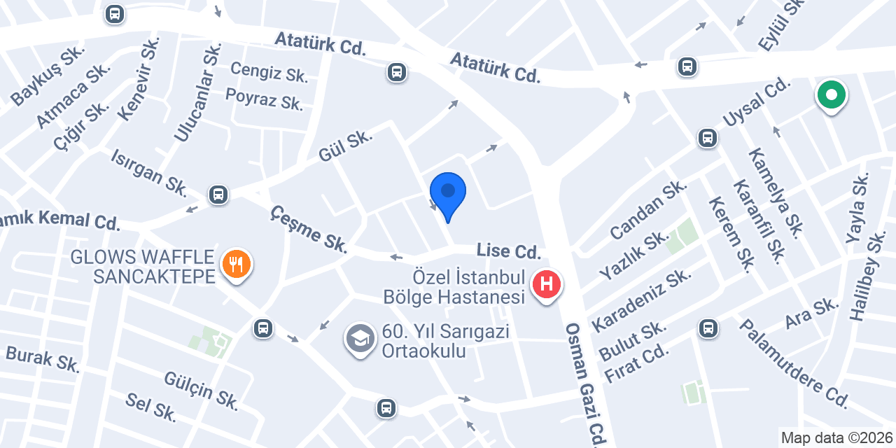 Sancaktepe Çocuk Büro Amirliği konumu