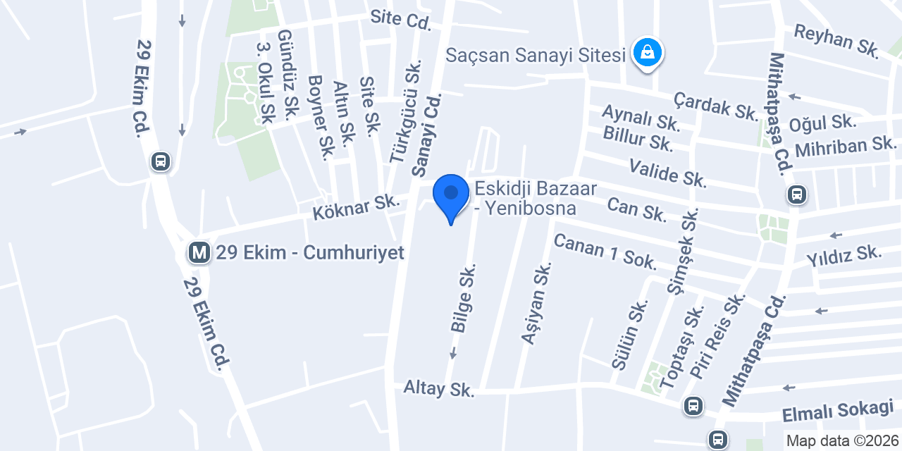 Fırsat Mobilya konumu