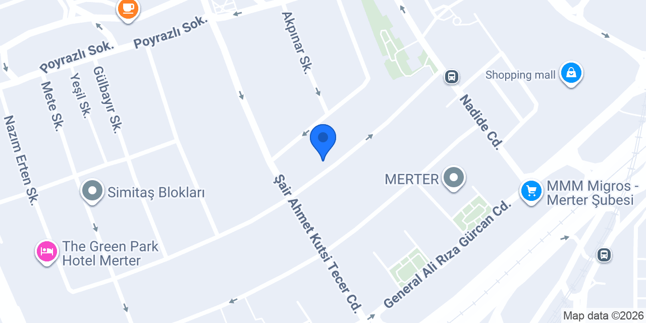 Yılmazlar Unlu Mamulleri konumu