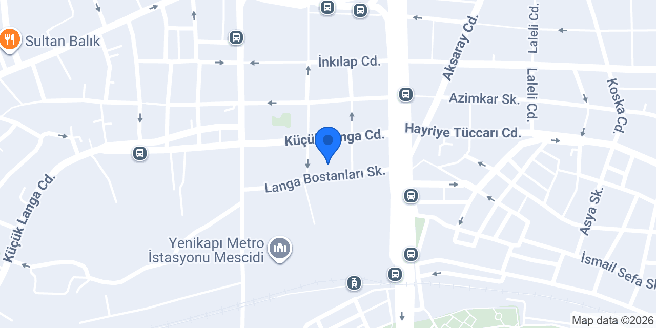 Hamitbey Hotel Yenikapı konumu