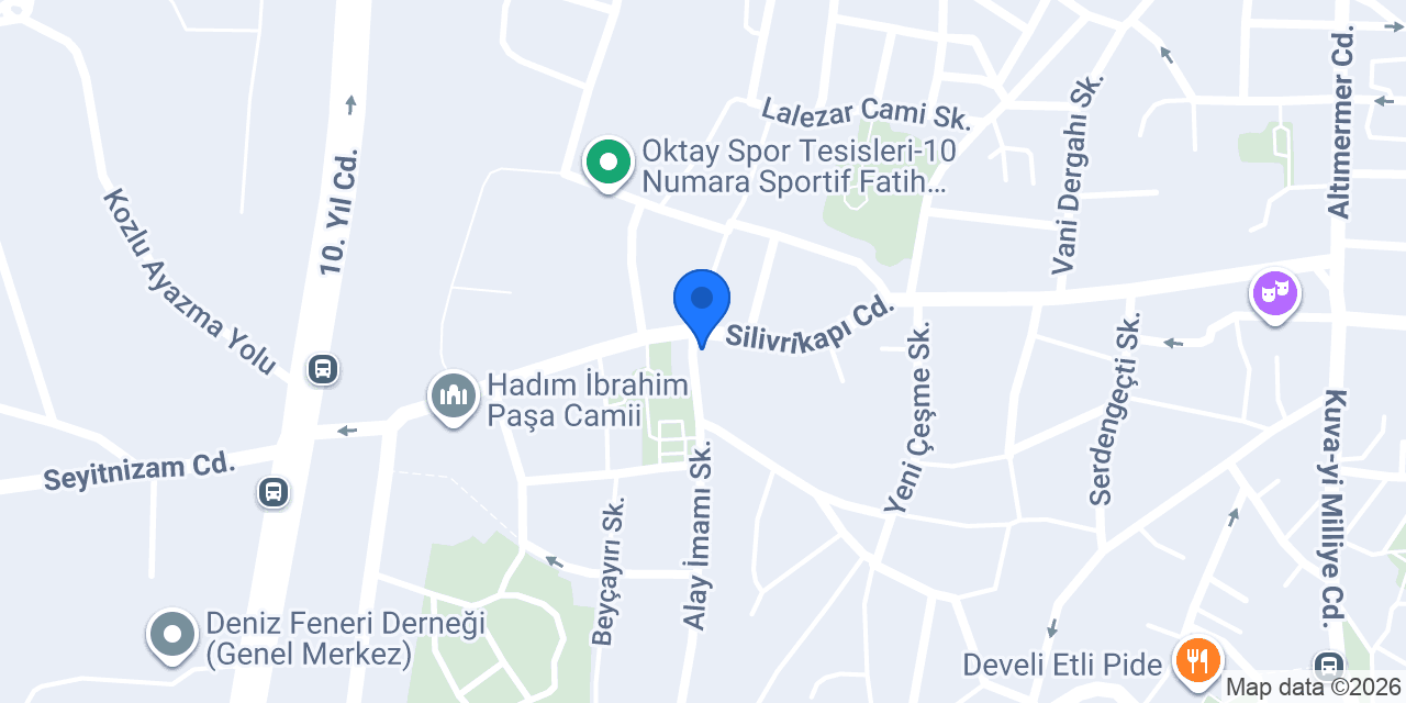 Terzi Ahmet Usta konumu