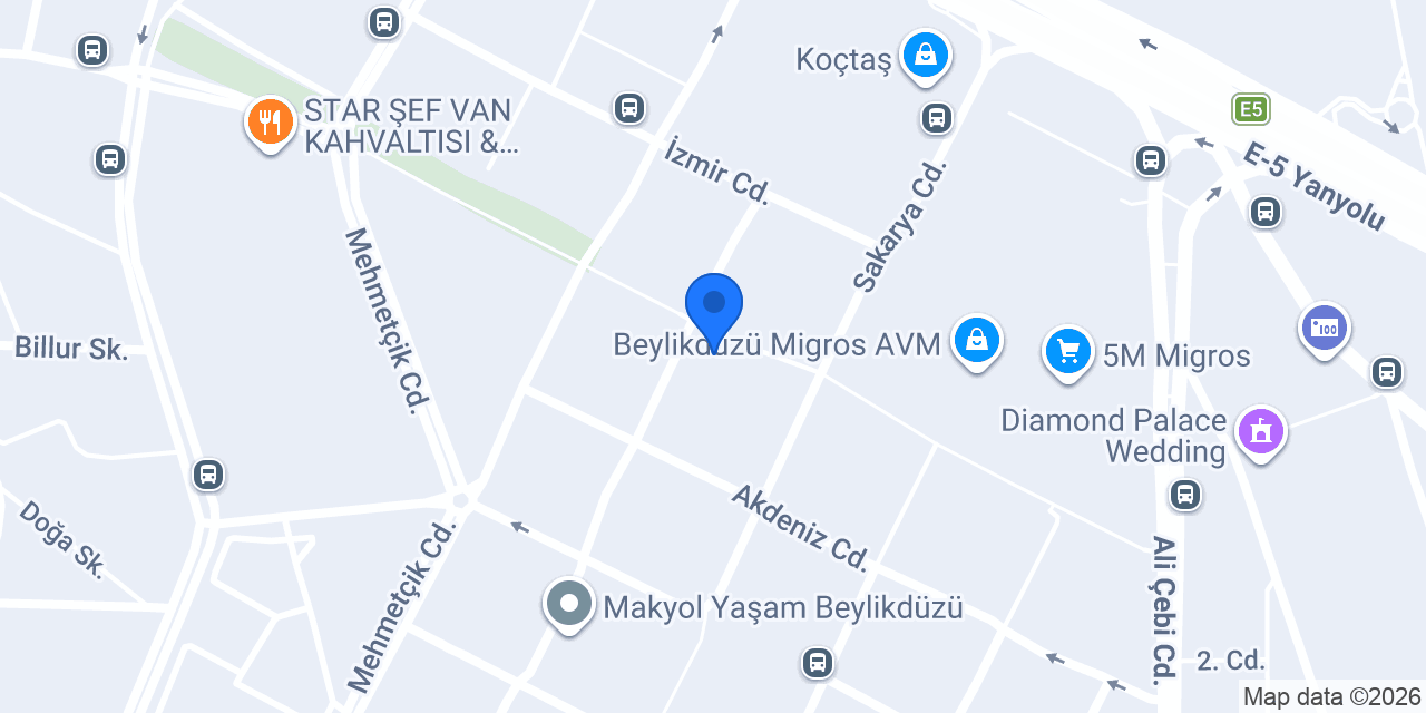 Başdoğan Unlu Mamüller konumu