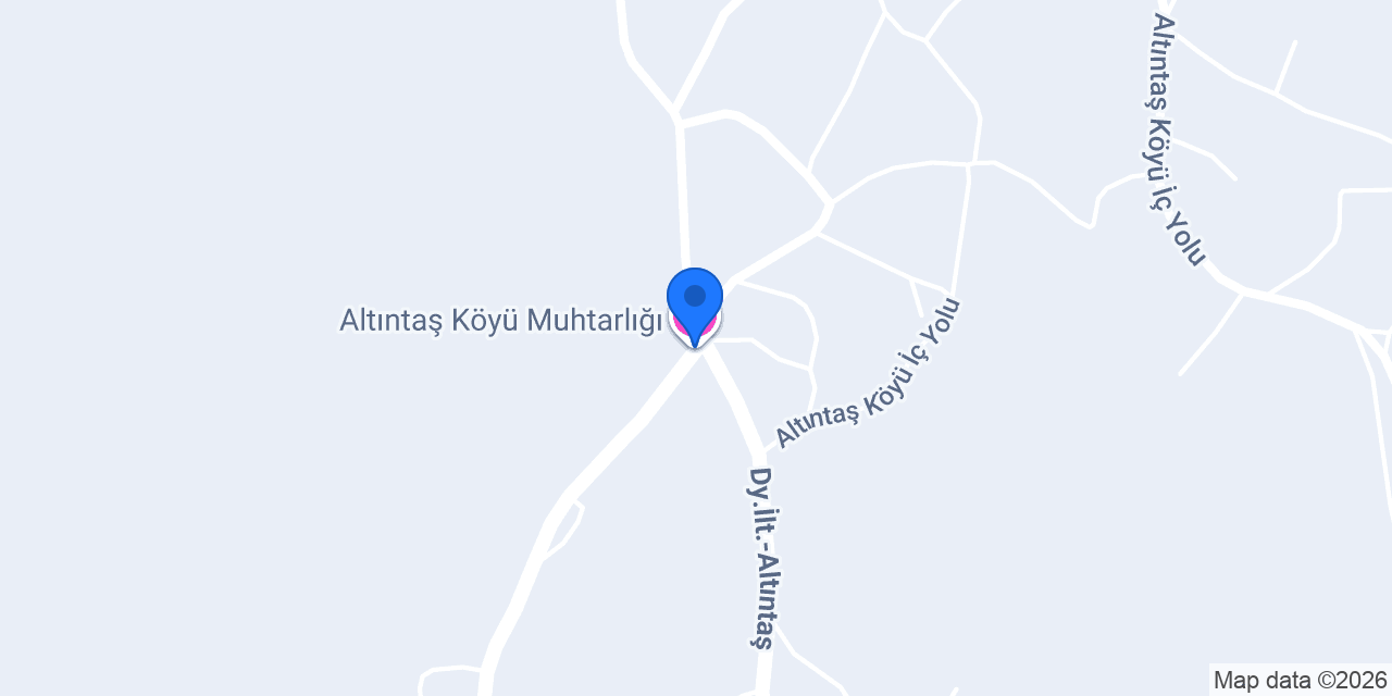 Altıntaş Köyü Muhtarlığı konumu