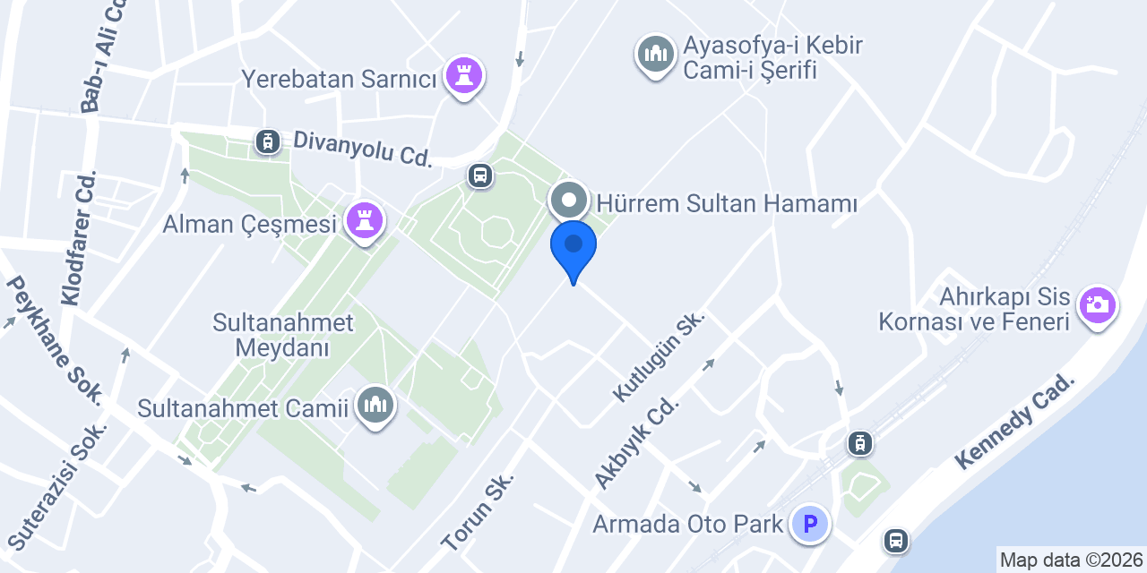 Babıali Taksi konumu