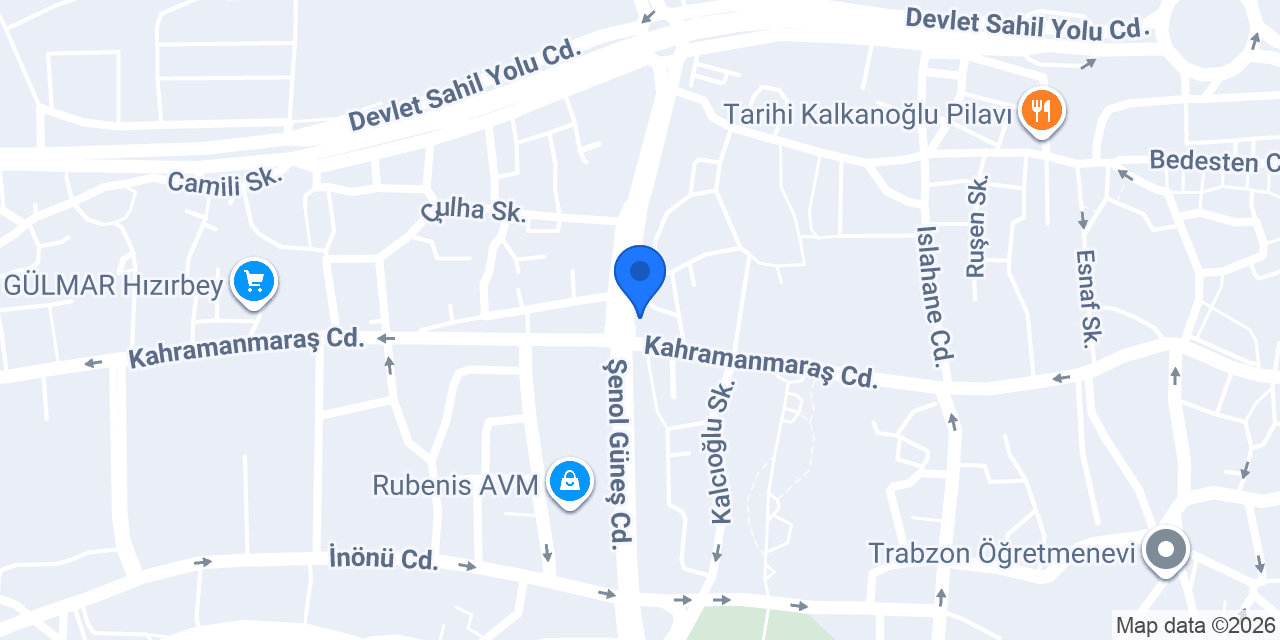 Akçaabat Çiçekçilik konumu