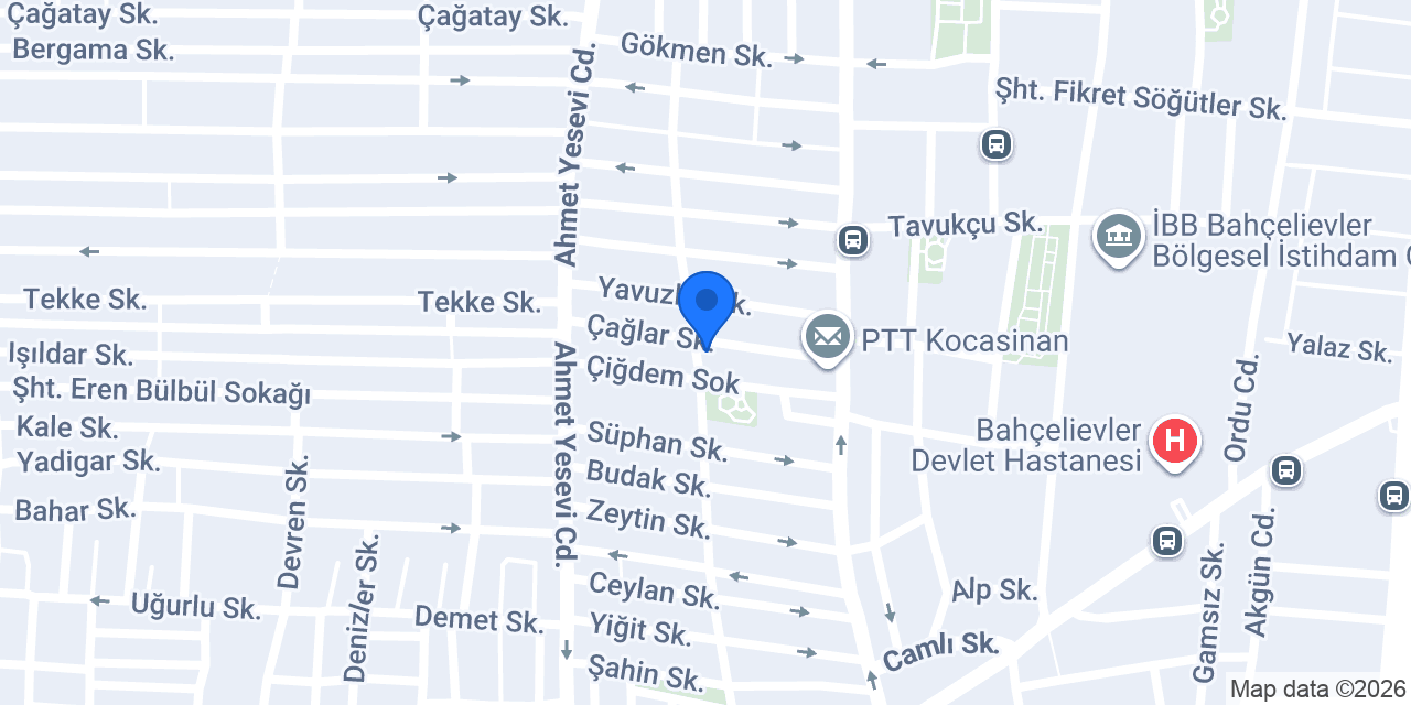 Güven Su Tesisat konumu