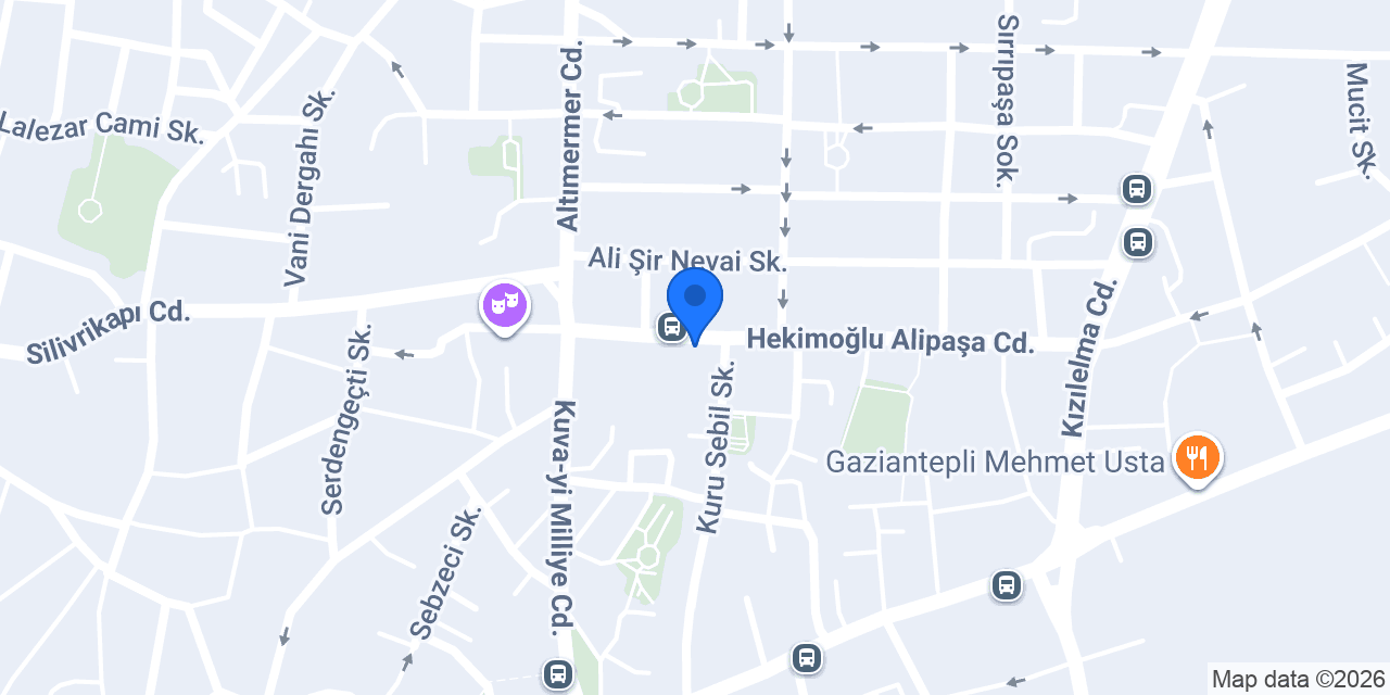 Patinova Veteriner Kliniği Fatih konumu