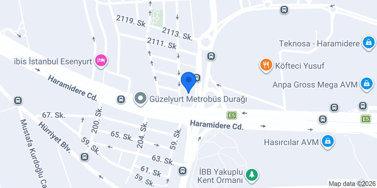 Demo Aydınlatma konumu