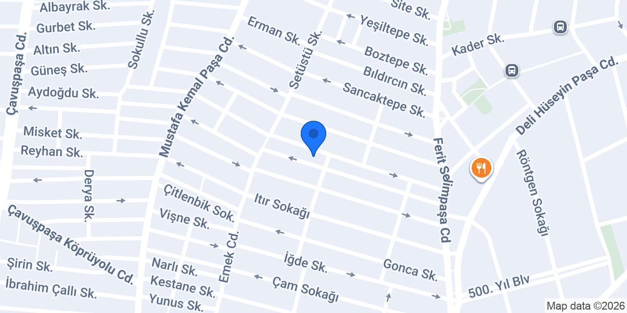 Bahçe Şemsiyesi konumu