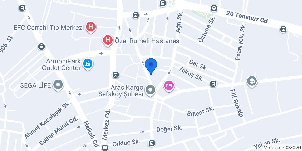 Bu Yayınevi konumu