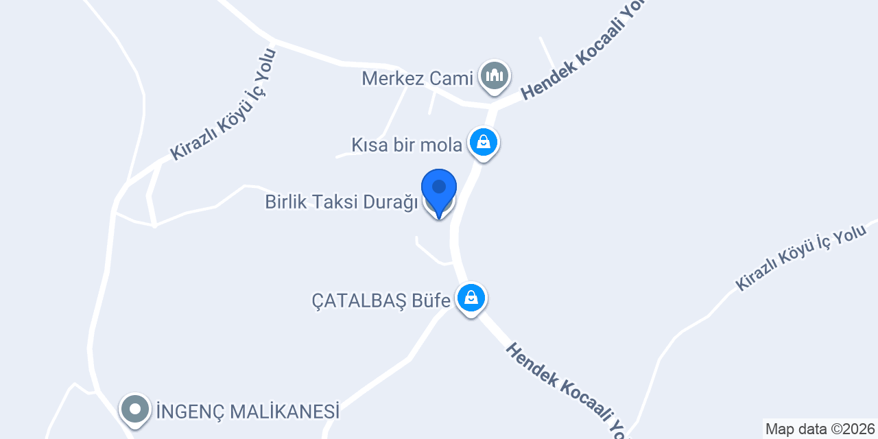 Birlik Taksi Durağı konumu