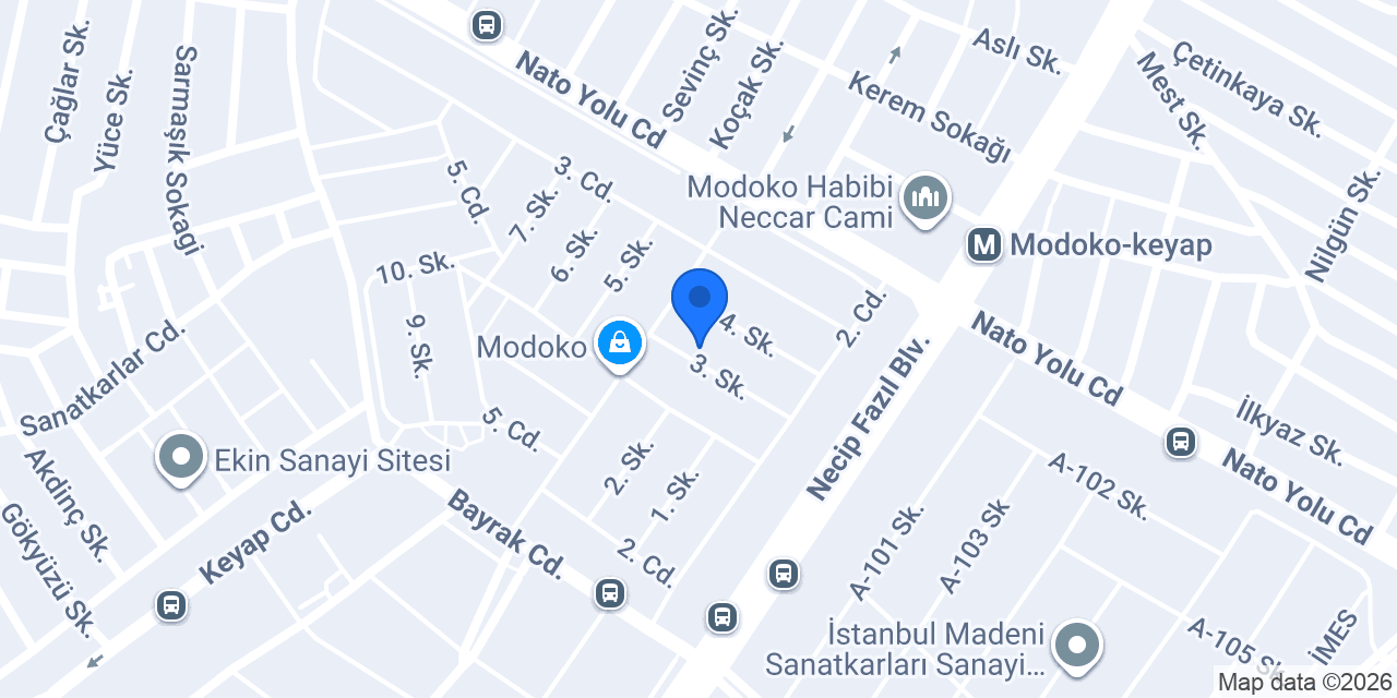 Saloni Mobilya - Modoko konumu