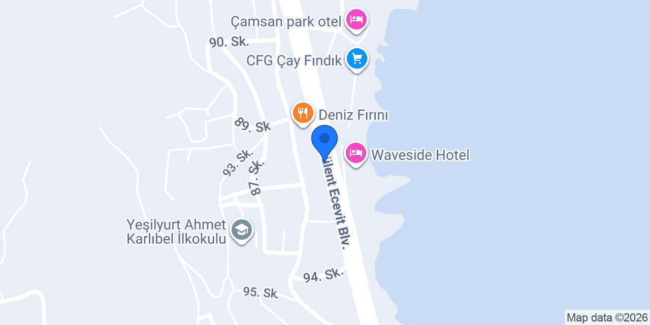 Seza Plastik konumu