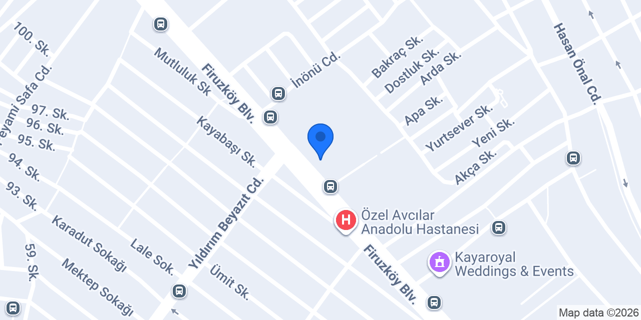 2B Dental Clinic konumu