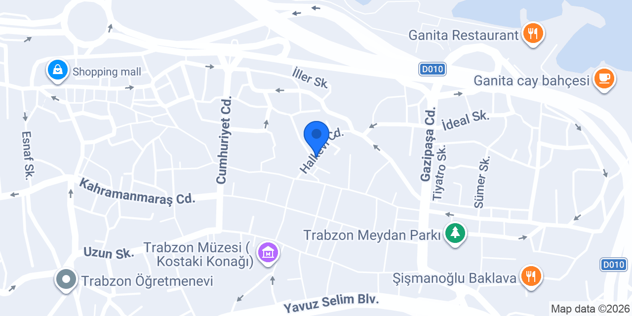 Avrupa Fırını konumu