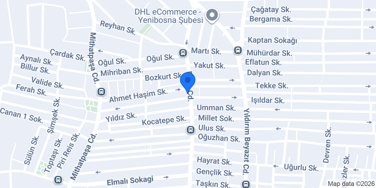 Baba Döner konumu